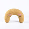 Yellow moon pillow cherry